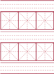 拼音米字格模板